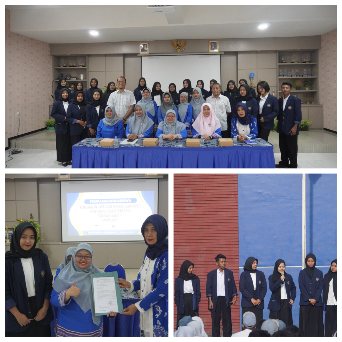 Gambar SMA Barunawati Surabaya, terima Mahasiswa PLP Universitas Surabaya