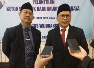 Gambar DR. Gugus Wijonarko, MM jabat sebagai Ketua STIAMAK Barunawati