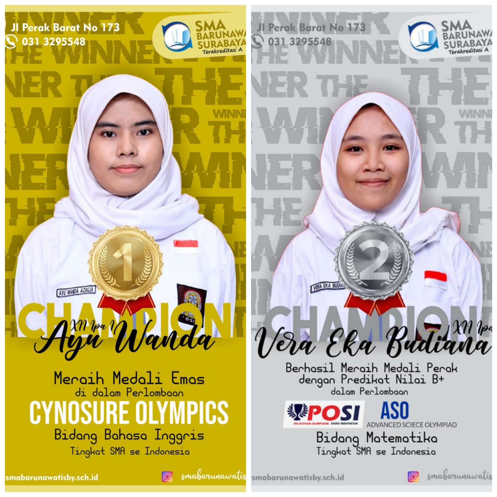 Gambar Lagi.... SMA Barunawati Raih Prestasi Membanggakan