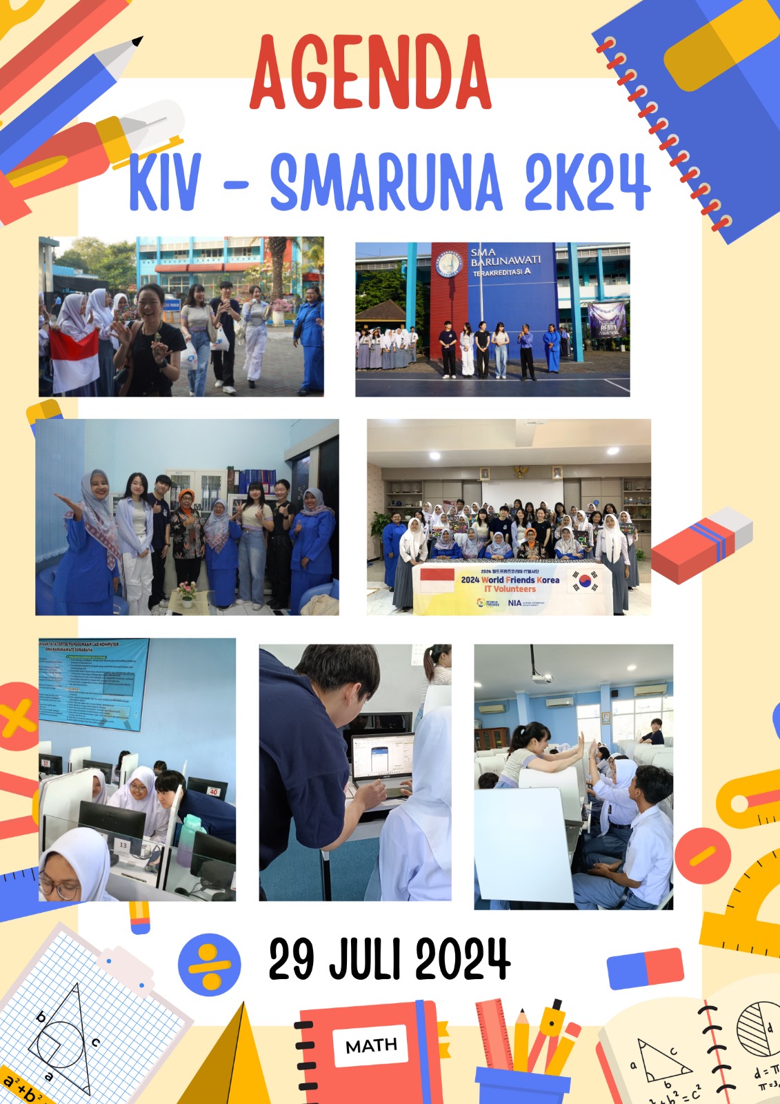 Gambar 4 mahasiswa ChungAng University Korea Selatan, hadir di SMARUNA