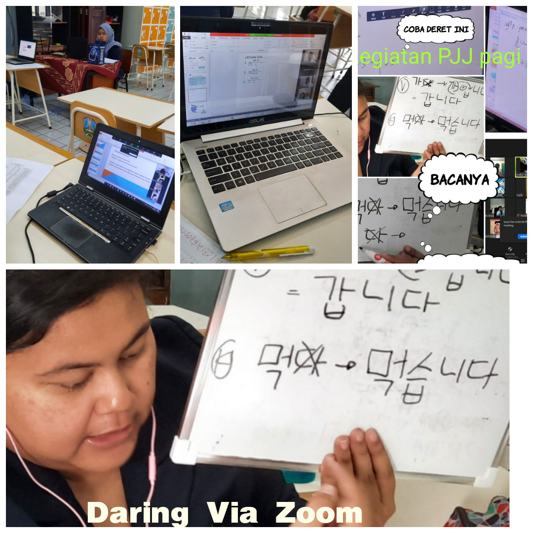 Gambar Daring Hari Pertama KBM